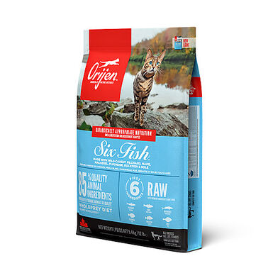 Orijen - Croquettes Six Fish pour Chat - 5,4Kg
