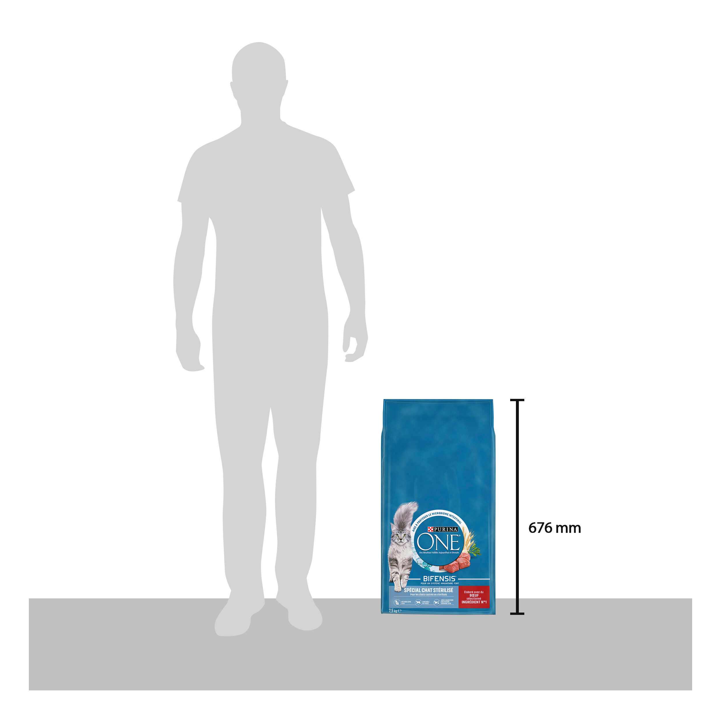 Purina One - Croquettes St&eacute;rilis&eacute; Bifensis au B&oelig;uf pour Chat - 7,5Kg Image num&eacute;ro 4