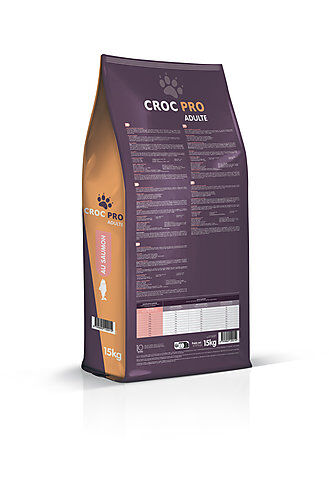 Croc Pro - Croquettes Adulte au Saumon pour Chiens - 15Kg Image num&eacute;ro 3