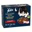 FELIX -  Pochons Succulent Grill Selection de la Campagne à la Viande en Sauce pour chats adultes  - 12X80g Indicateur image numéro 1