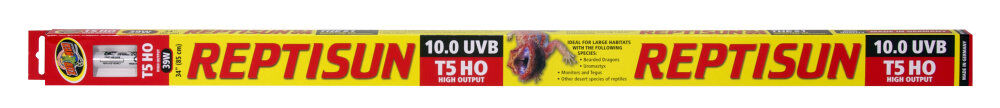 Zoomed - Tube T5 ReptiSun UVB 10.0 OS5-39E pour Terrarium - 39W Image num&eacute;ro 1