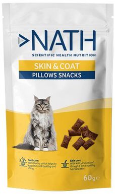 Nath - Friandises Adult Skin & Coat pour Chats - 60g