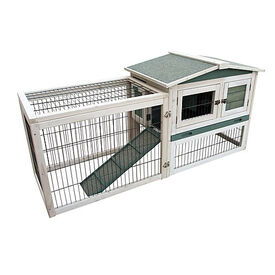 Duvoplus - Clapier Woodland  Lambert pour Lapin - 155x53x70cm