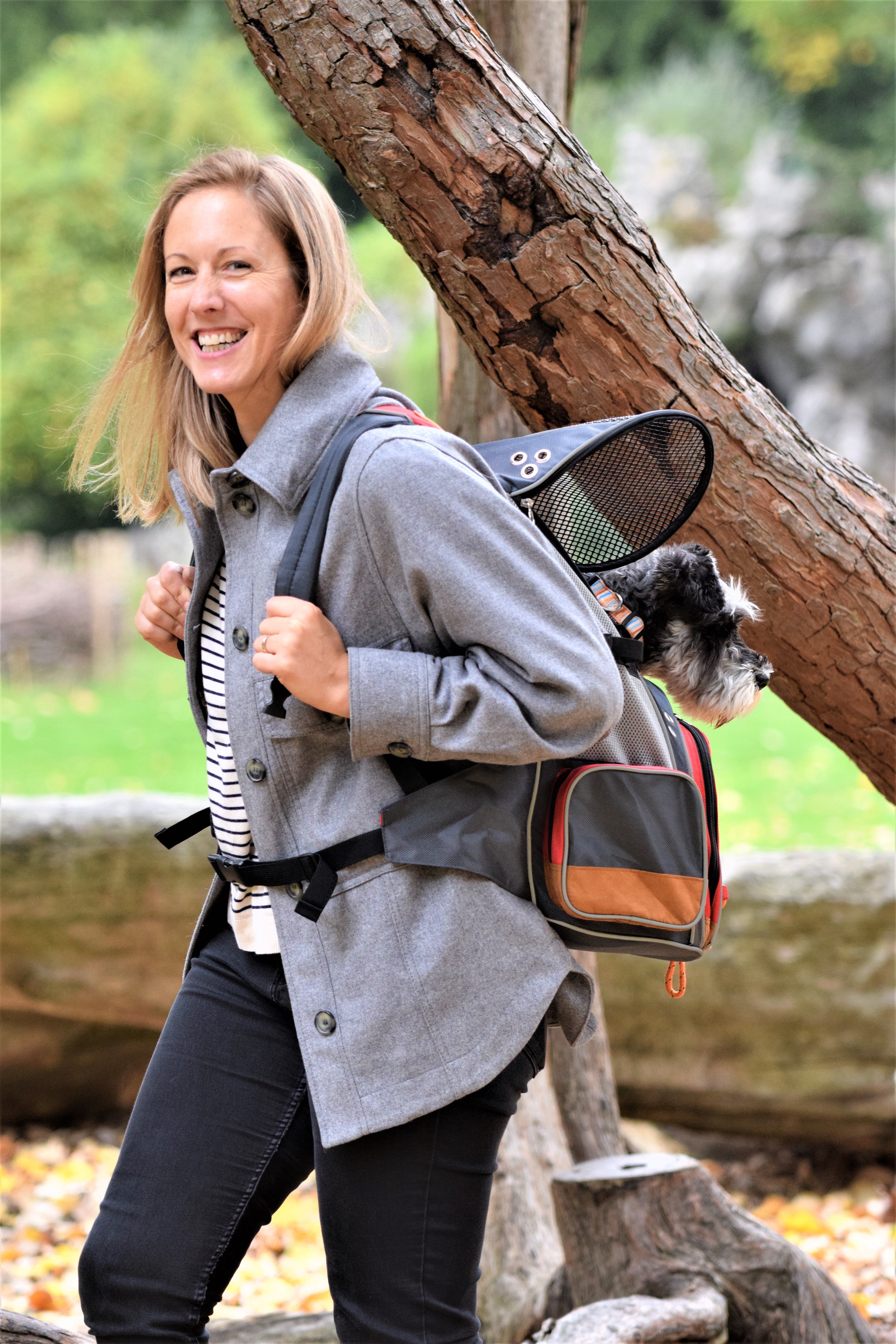 Bobby - Sac &agrave; Dos Dune pour Chiens - Gris Image num&eacute;ro 7