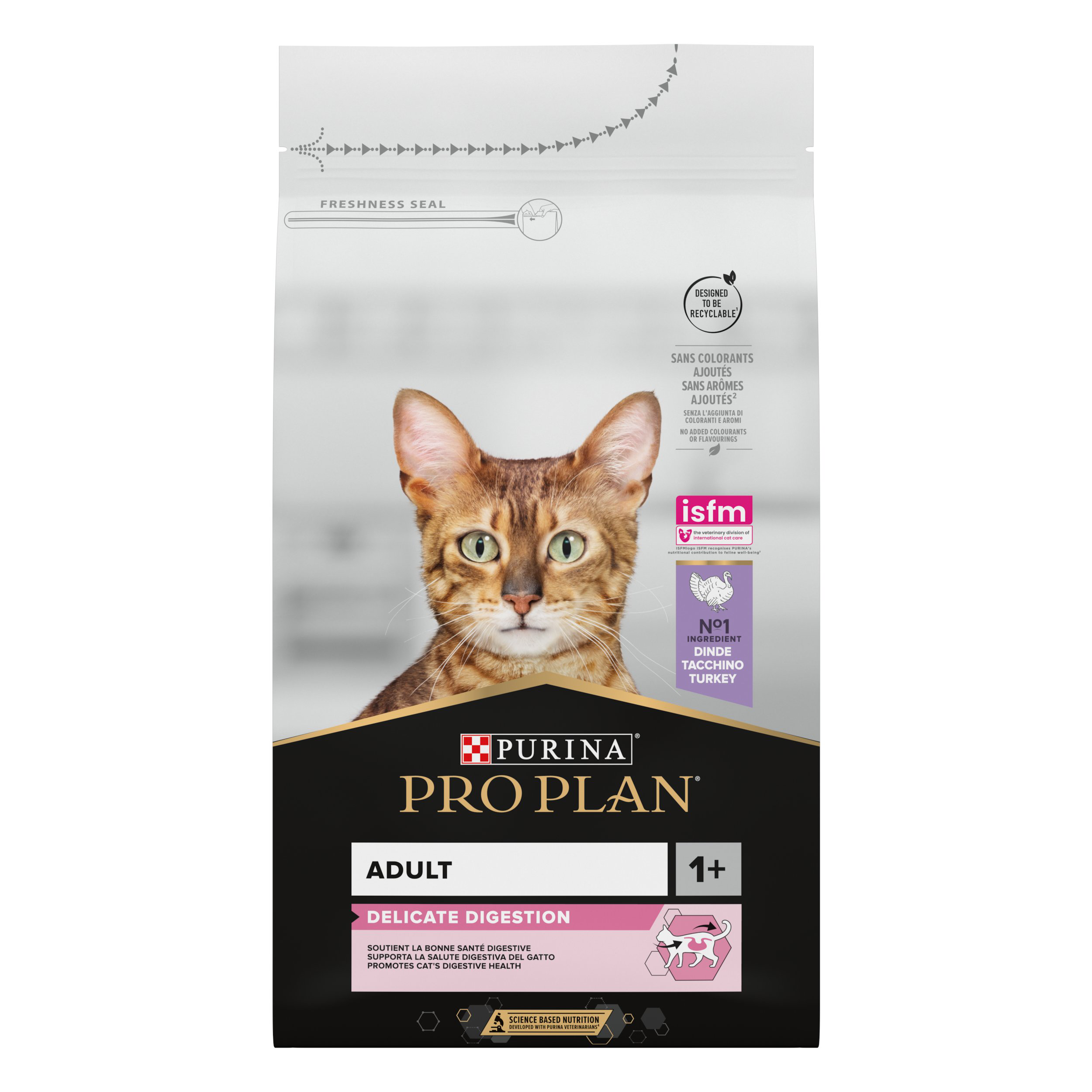 Pro Plan - Croquettes Delicate &agrave; la Dinde pour Chat - 1,5Kg Image num&eacute;ro 4
