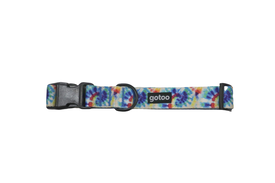 Gotoo - Collier à Motif Bleu pour Chien