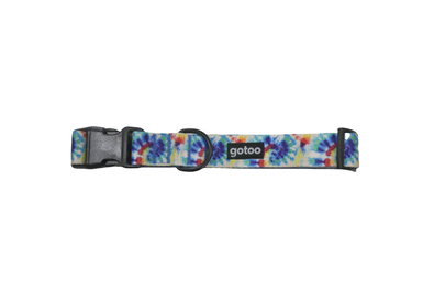 Gotoo - Collier à Motif Bleu pour Chien