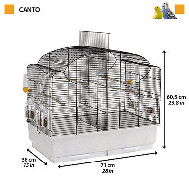 Ferplast - Cage Canto pour Oiseaux