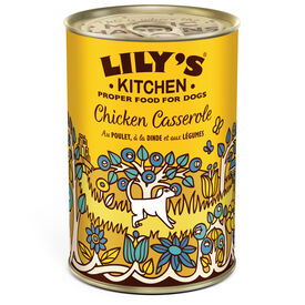 Lily's Kitchen - Terrine Chicken Casserole pour Chiens Adultes - 400g