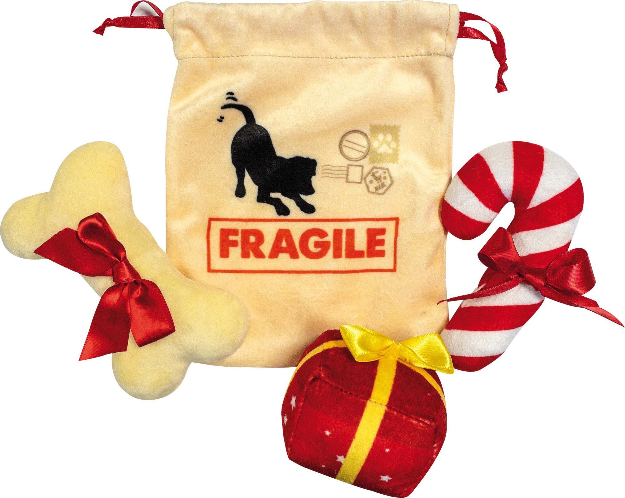 Croci - Colis de No&euml;l 3 Jouets pour Chien - 21cm Image num&eacute;ro 1