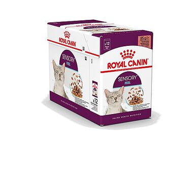 Royal Canin - Pâtée Sensory Feel en Sauce pour Chat - 12x85g