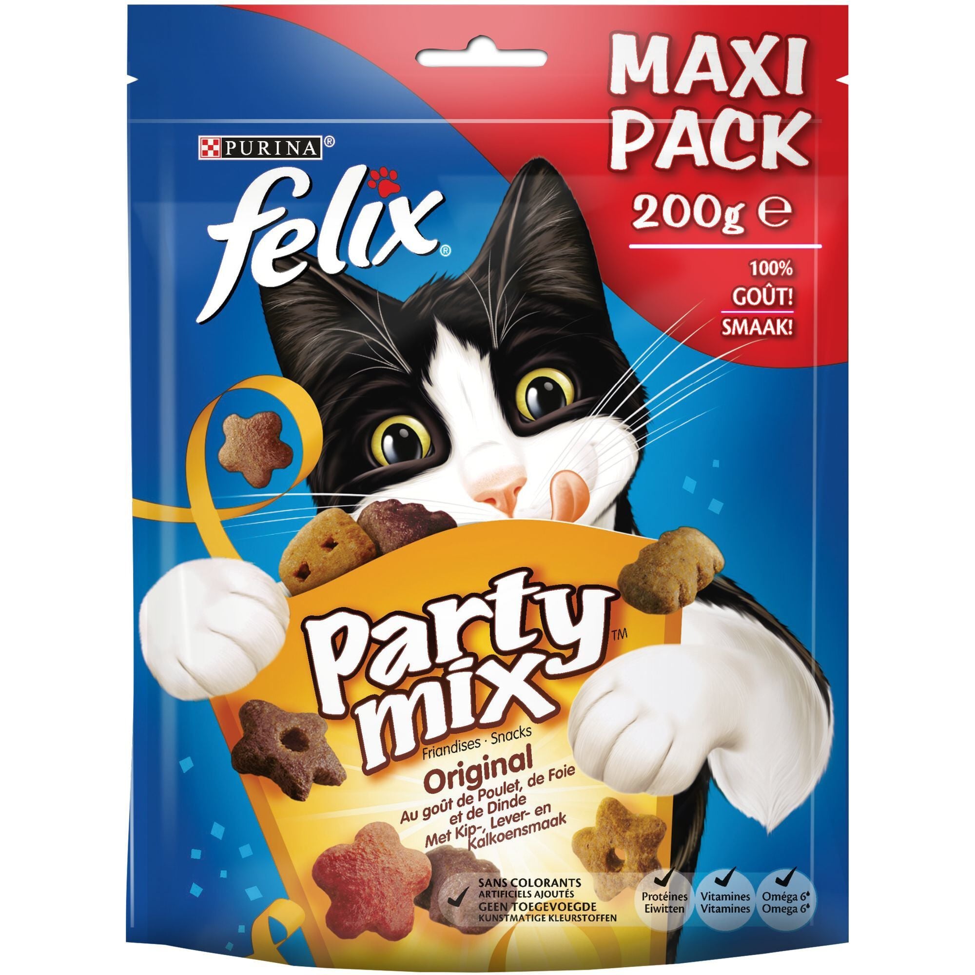 Felix - Friandises Party Mix Original pour Chat - 200g Image num&eacute;ro 1