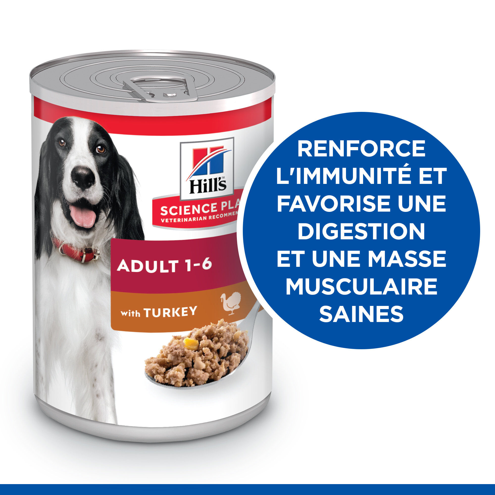 Hill's Science Plan - Adult Boite Pour Chien A La Dinde  - 370g Image num&eacute;ro 2