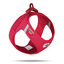 Curli - Harnais Veste Boucle Curli Clasp Rouge pour Chien - XXXS Indicateur image numéro 1