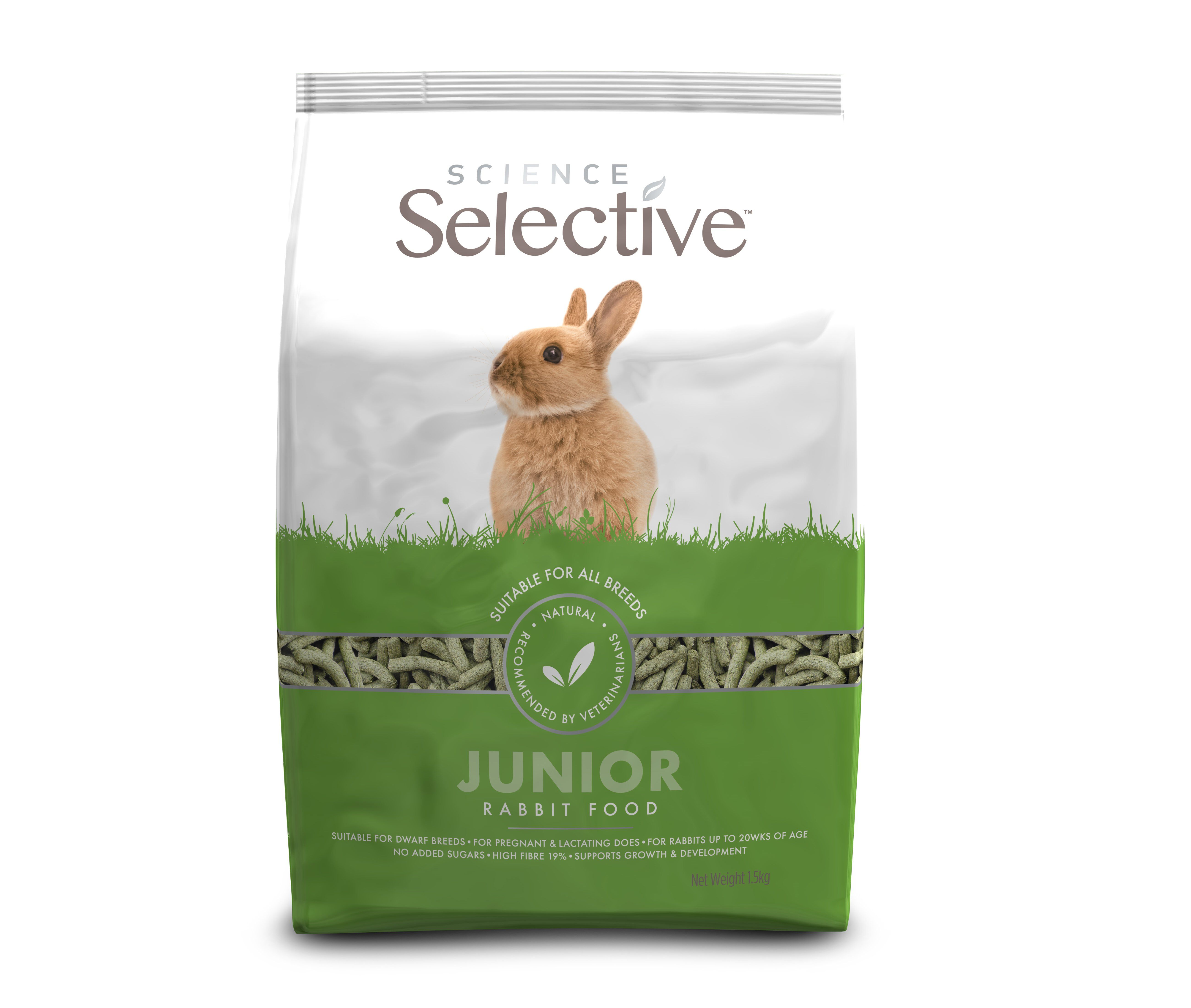 Supreme Science - Aliments Selective pour Lapin Junior - 1,5Kg Image num&eacute;ro 1