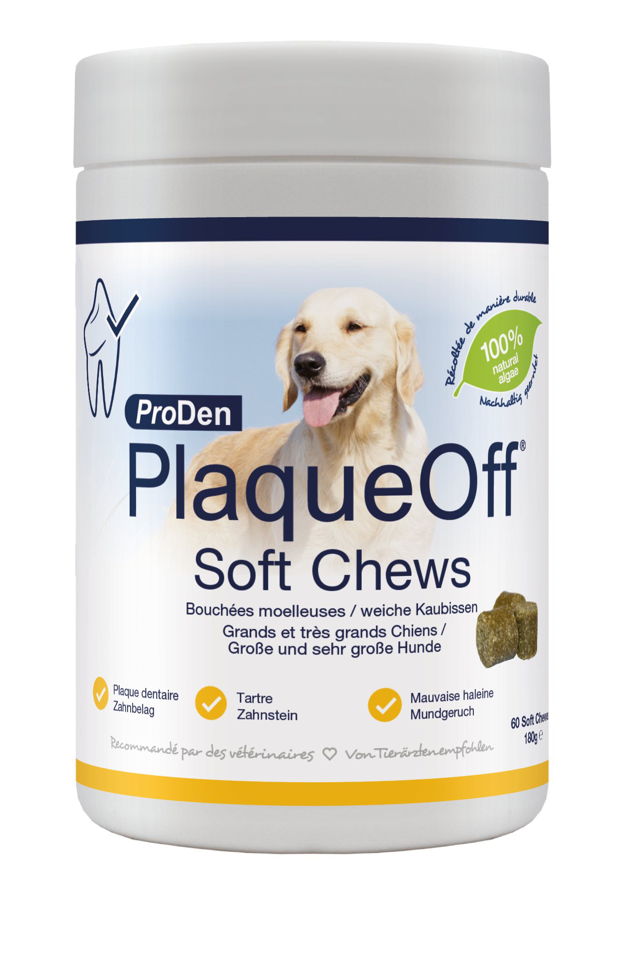 Proden - Plaque Off Soft Chews M/L pour Chiens - x60 Image num&eacute;ro 1