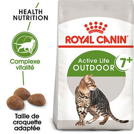 Royal Canin - Croquettes OUTDOOR7+ CHAT D'EXTERIEUR pour Chat Seniors