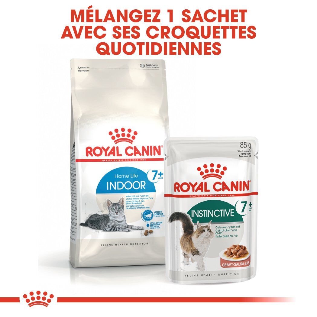 Royal Canin - Croquettes Indoor 7+ pour Chat Senior - 400g Image num&eacute;ro 7