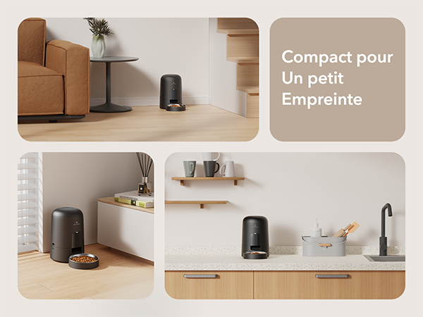 Petlibro - Distributeur de Croquettes Automatique 2L pour Chiens et Chats - Noir Image num&eacute;ro 4