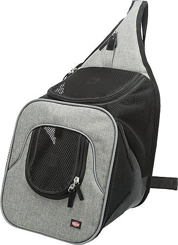 Trixie - Sac Ventral Savina pour Chien - Noir Image num&eacute;ro 2