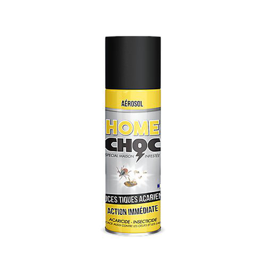 Home Choc - Aérosol Insecticide pour Habitat (100 M²) - 500ml