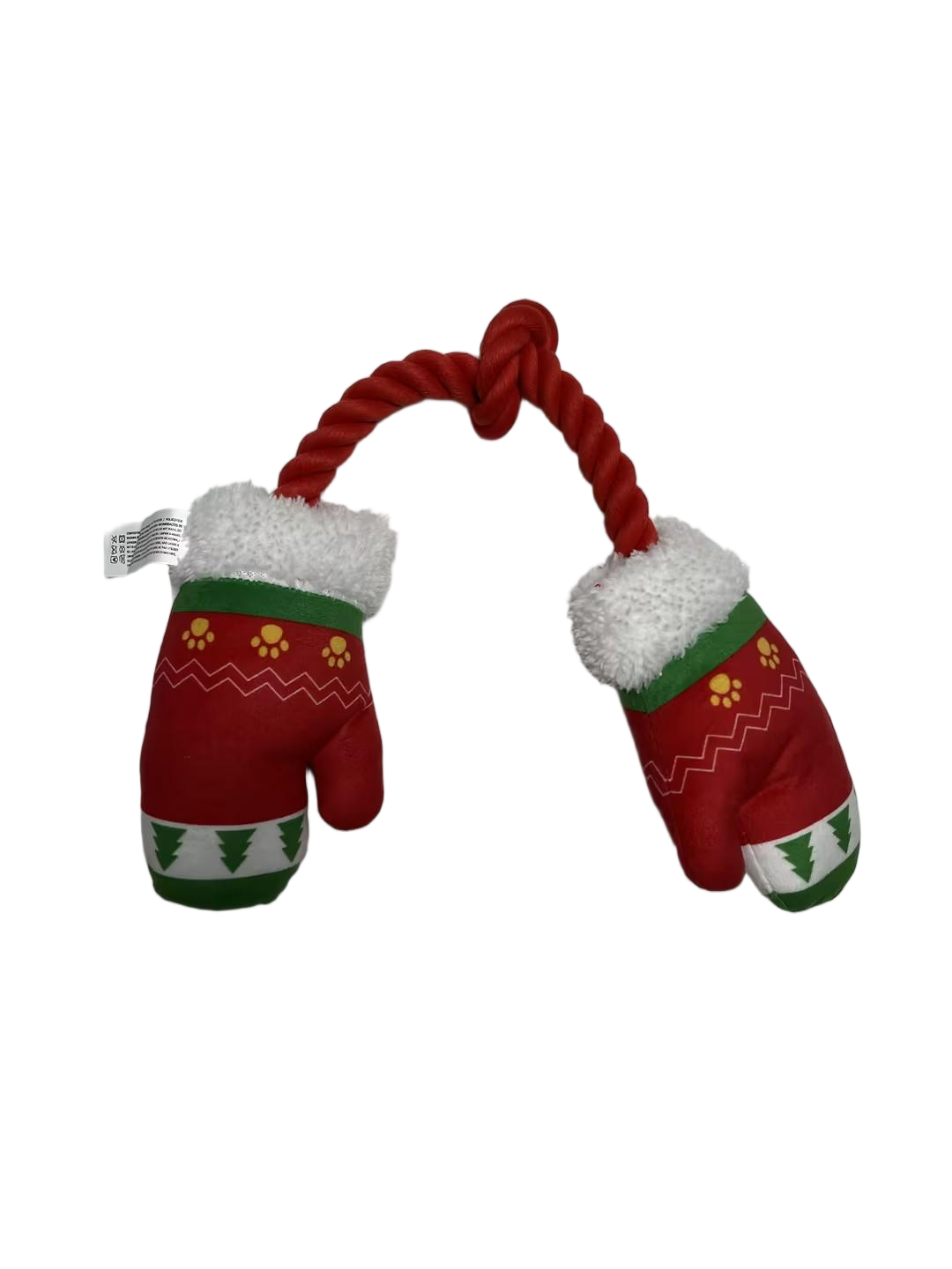 Wonder Christmas - Jouet Gants de No&euml;l en Corde - M Image num&eacute;ro 3