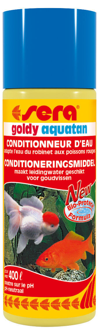 Sera - Conditionneur d'Eau Goldy Aquatan pour Poissons Rouges - 100ml Image num&eacute;ro 1