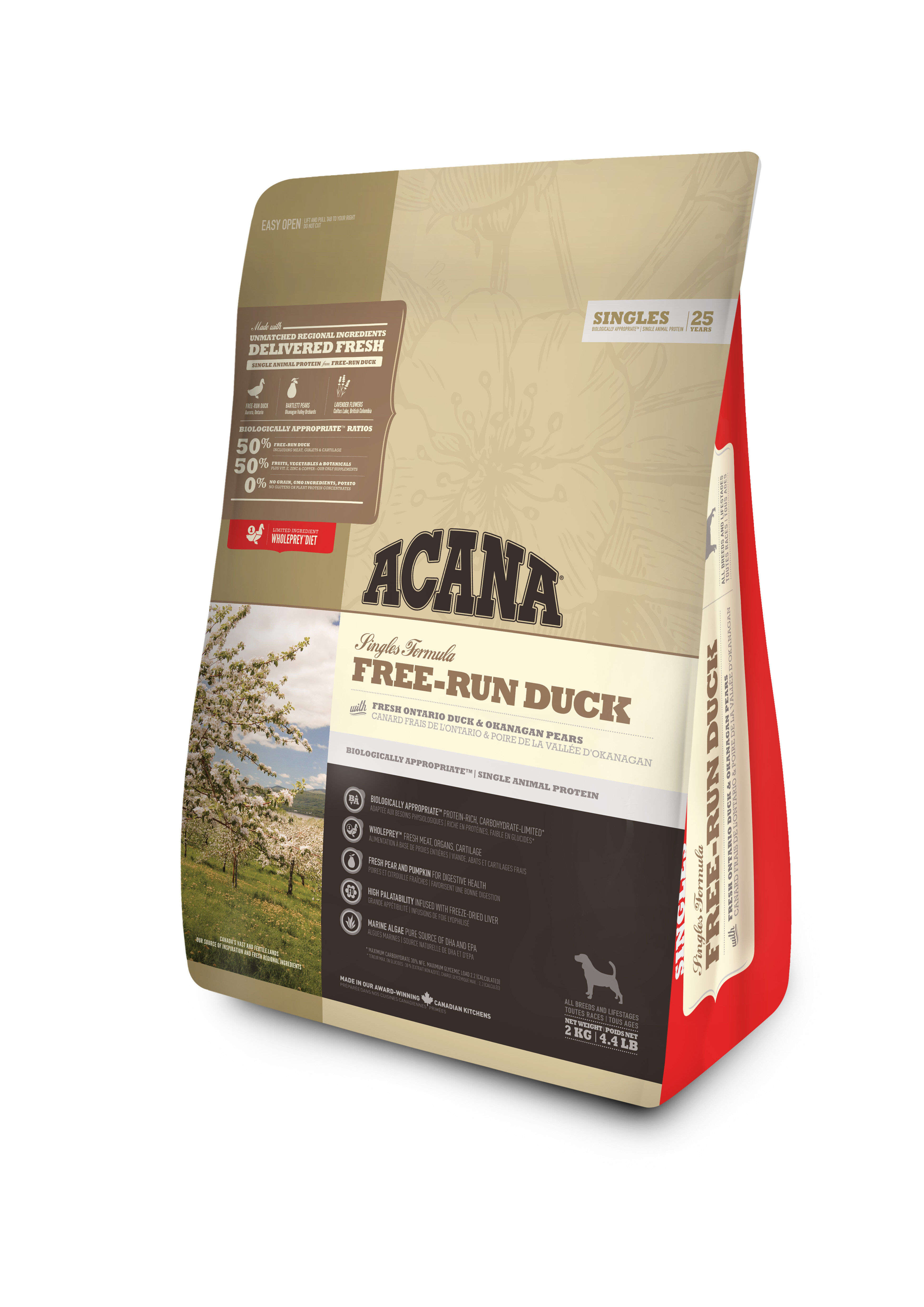 Acana - Croquettes Free Run au Canard pour Chiens - 2Kg Image num&eacute;ro 2