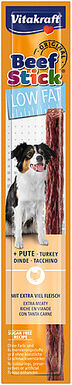Vitakraft - Bâtonnet Beef-Stick Low Dinde pour Chien - 12g