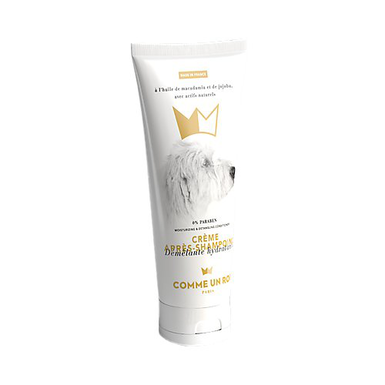 Comme un Roi - Crème Après-Shampoing Démêlante / Hydratante pour Chiens - 125ml