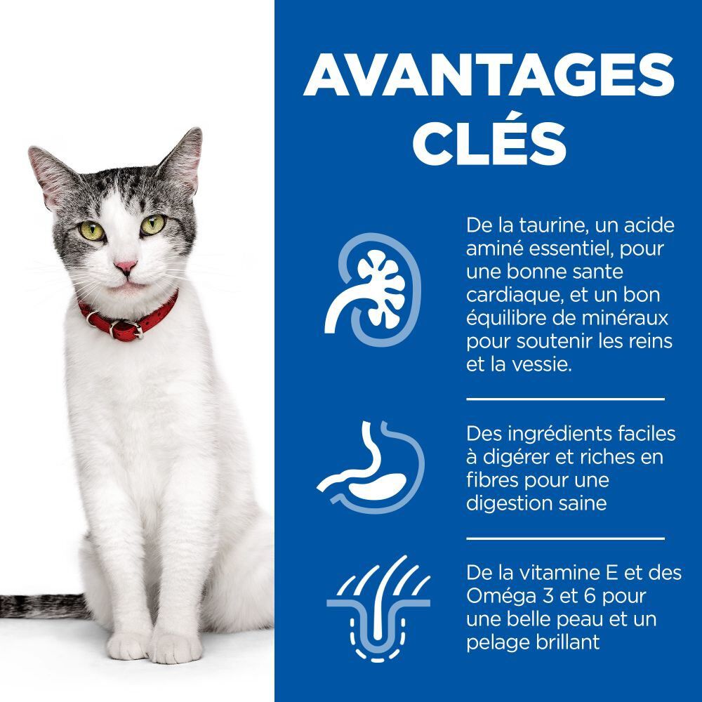 Hill's Science Plan - Senior 11+ Croquettes Pour Chat Ag&eacute; Au Poulet  -  1,5kg Image num&eacute;ro 5
