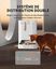 Petkit - Distributeur de Croquettes Double YumShare Dualhopper Connecté avec Caméra - 5L Indicateur image numéro 8