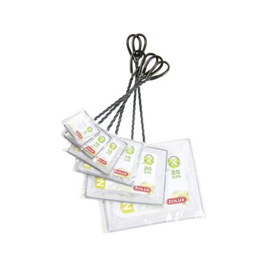 Zolux - Epuisette Rectangulaire Blanche pour Poissons - 20cm