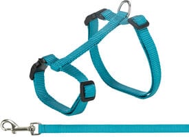 Trixie - Harnais chat avec laisse XXL, 34–57 cm/13 mm, 1,20 m