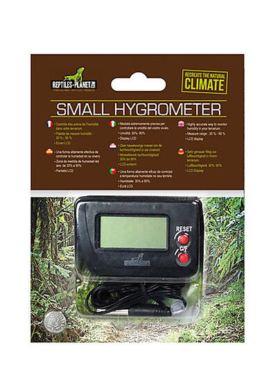 Reptiles Planet - Hygromètre Digital Small Hygrometer pour