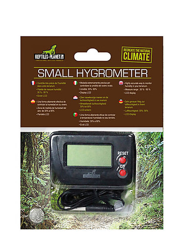 Reptiles Planet - Hygromètre Digital Small Hygrometer pour Terrarium image number null