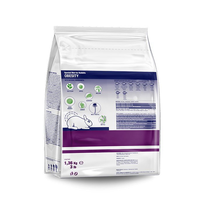 Cunipic - Aliment Vet Line Obesity pour Lapins - 14 kg Image num&eacute;ro 2