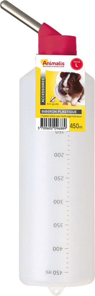 Animalis - Biberon en Plastique pour Rongeurs Image num&eacute;ro 1