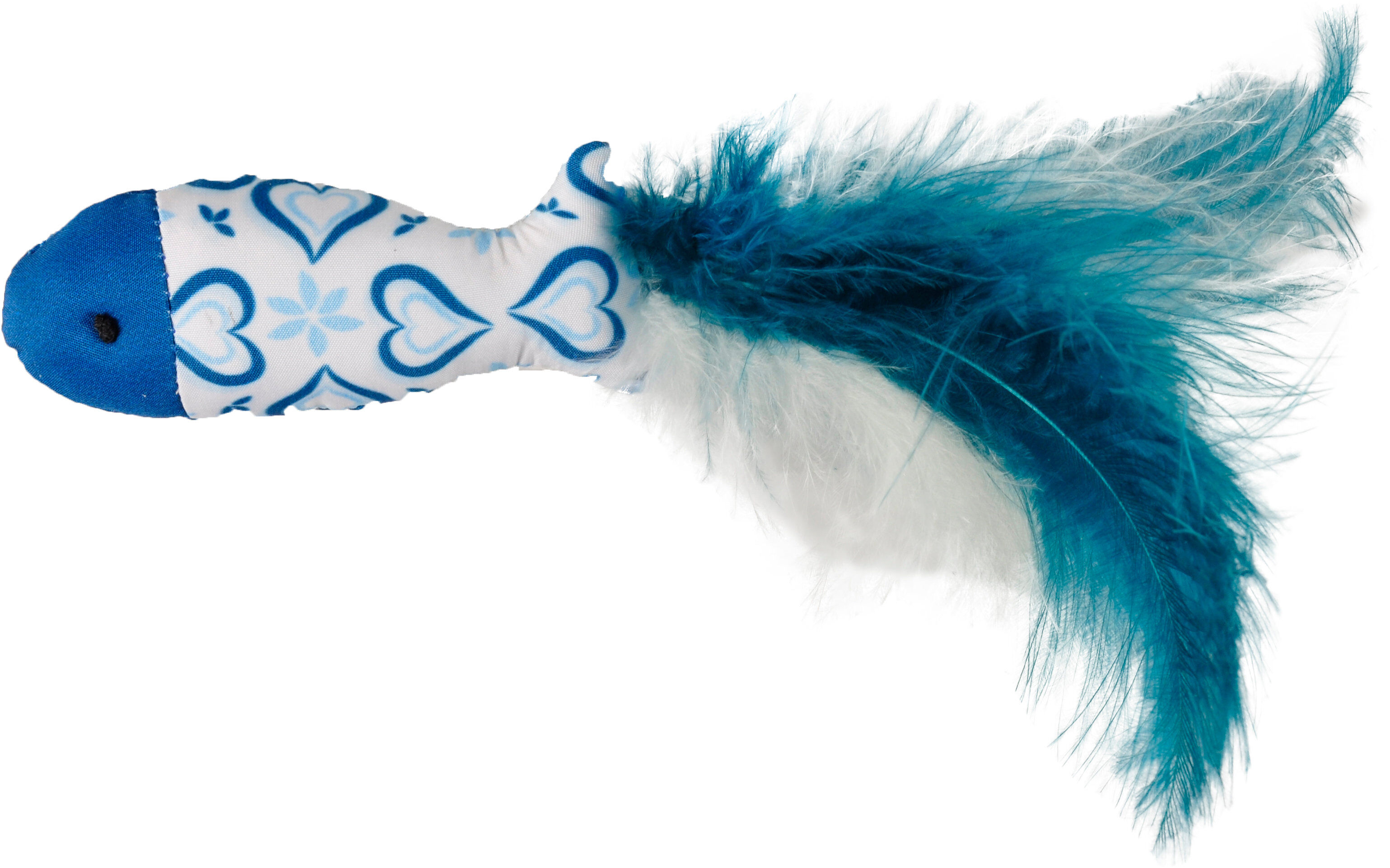 Flamingo - Jouet Ice Poissons avec Plumes pour Chats - 26cm Image num&eacute;ro 1