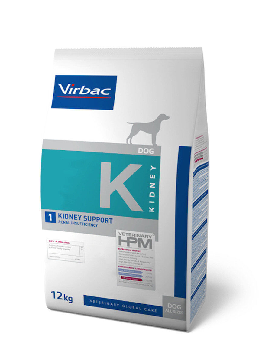 Virbac - Croquettes Veterinary HPM Kidney Support pour Chiens - 12Kg Image num&eacute;ro 1