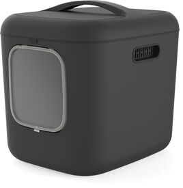 Rotho - Maison de Toilette Biala XL pour Chat - Anthracite