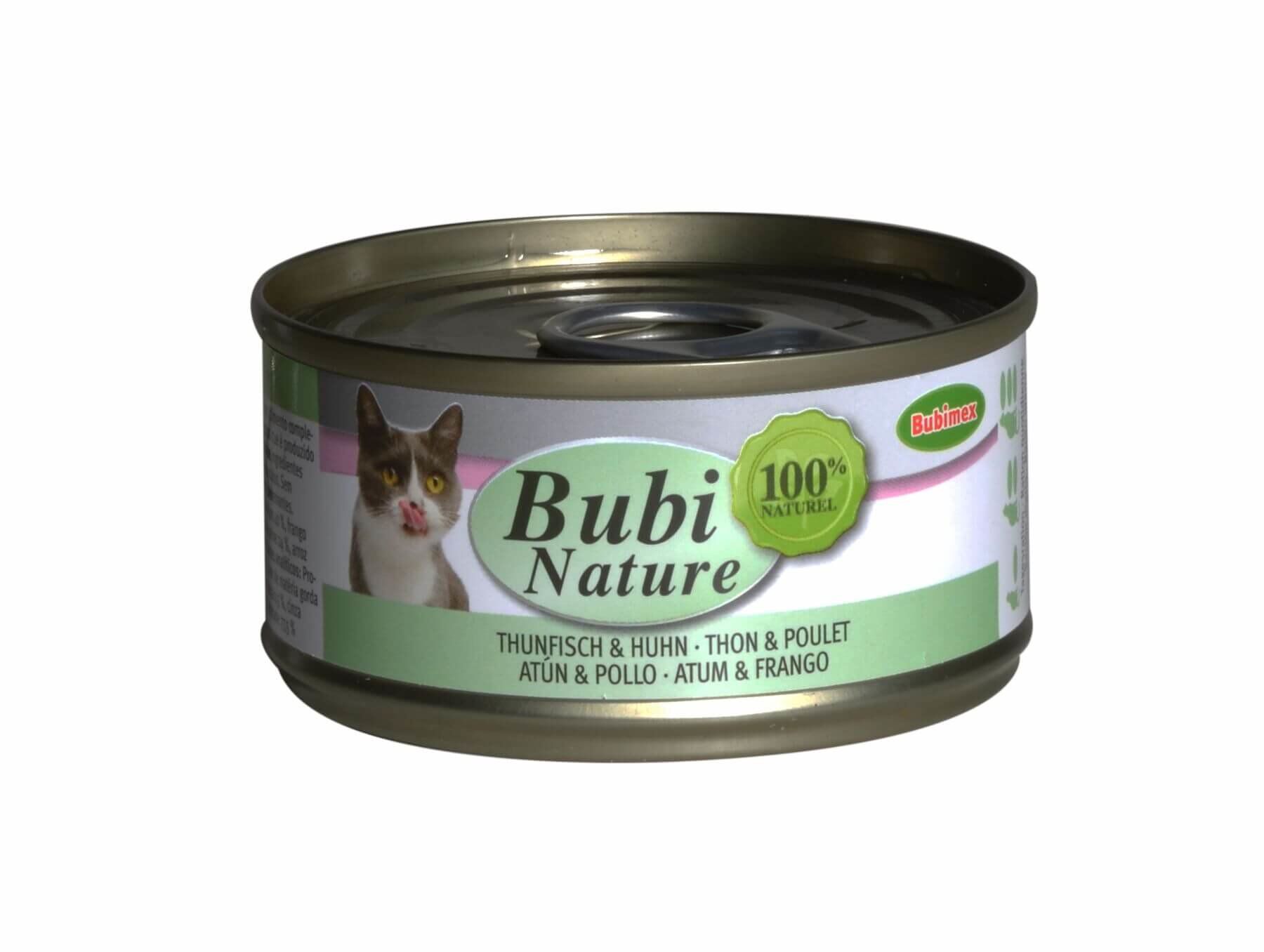Bubimex - P&acirc;t&eacute;e Bubi Nature Thon et Poulet pour Chat - 70g Image num&eacute;ro 1