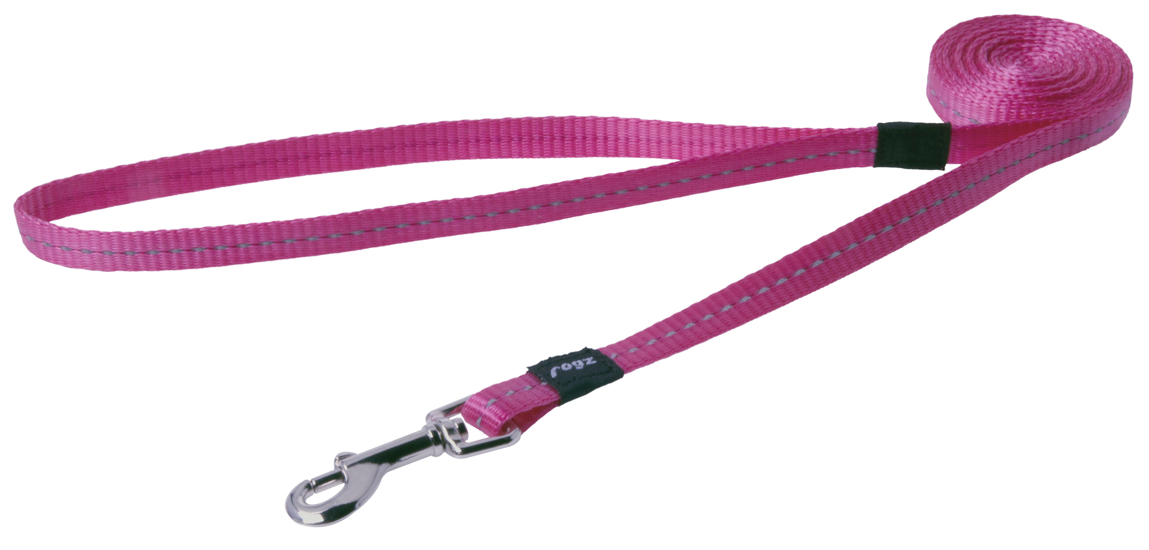 Rogz - Laisse Utility Rose pour Chiens - 180x1,1cm Image num&eacute;ro 1