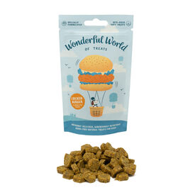 Wonderful World - Friandises Burger Poulet pour Chiens - 50g