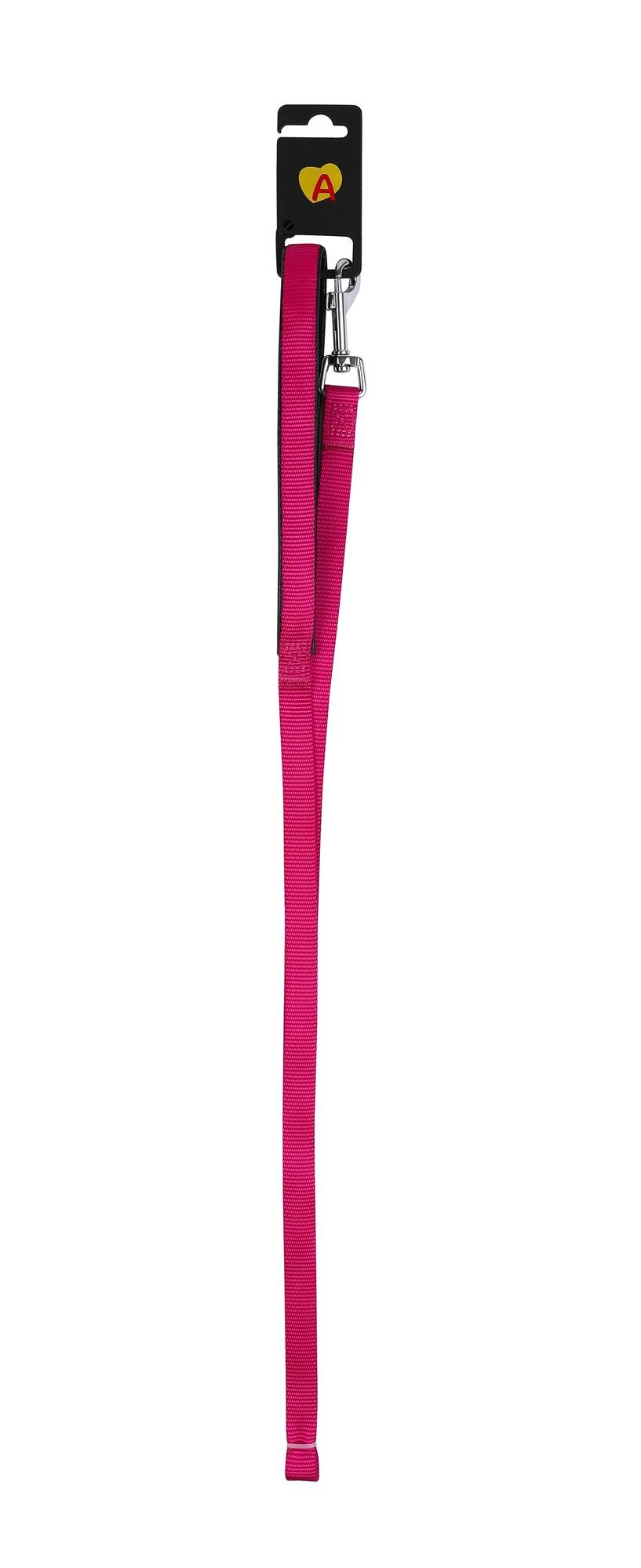 Animalis - Laisse Basic Confort Fuchsia pour Chien - 40mm et 50cm Image num&eacute;ro 1