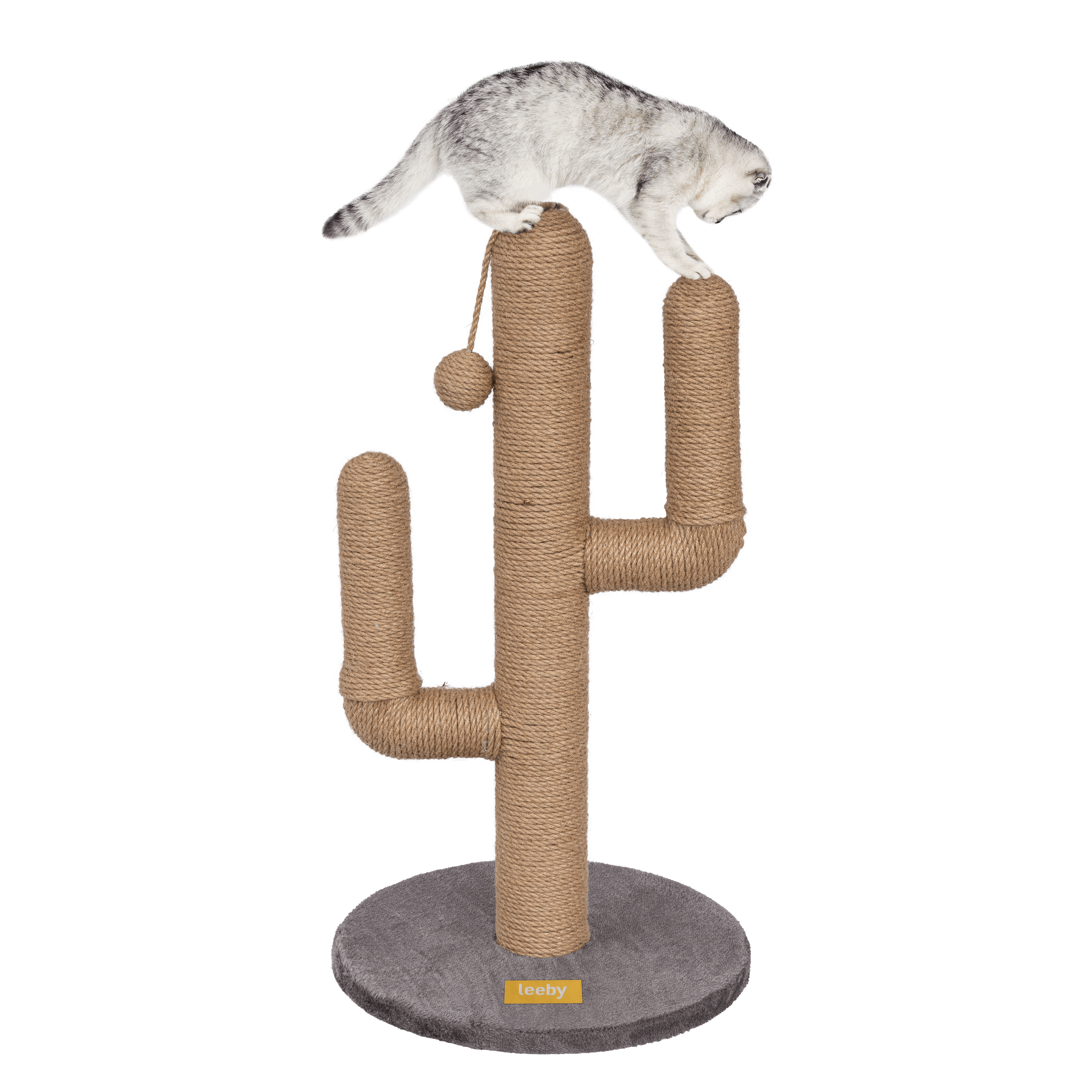 Leeby - Poteau Griffoir Cactus pour Chats - 34x68cm Image num&eacute;ro 1