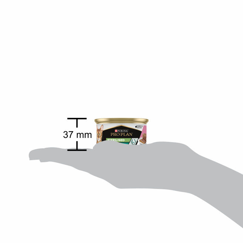 Pro Plan - P&acirc;t&eacute;e Sterilised au Saumon pour Chat St&eacute;rilis&eacute; - 85g Image num&eacute;ro 2