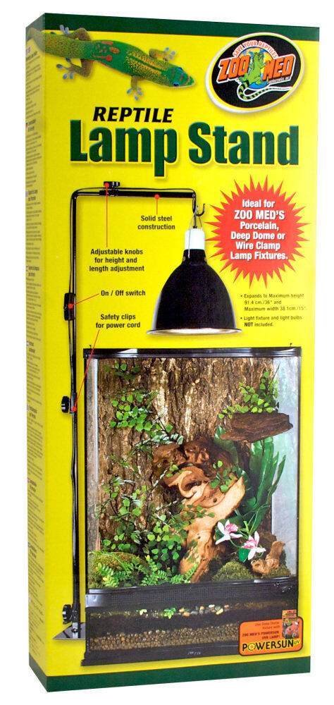 Zoomed - Support De Lampe Sur Pied R&eacute;glable Lamp Stand pour Terrarium - 97cm Image num&eacute;ro 2