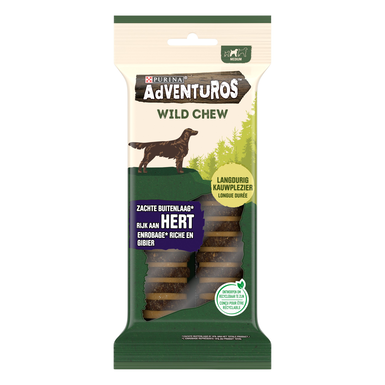 ADVENTUROS - Bâtonnet à mâcher au Gibier Medium pour Chiens - 200g