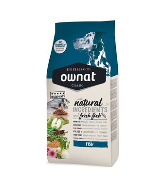 Ownat - Croquettes Classic au Poisson pour Chiens